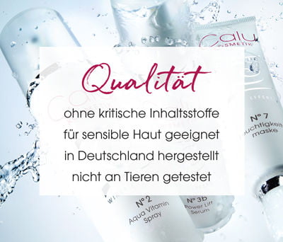 Hochdosierte Wirkstoffkosmetik