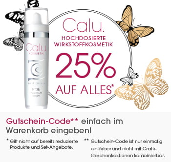 Beautiful Friday. 25% auf alles. Nur für kurze Zeit. Gutschein-Code einfach im Warenkorb eingeben. Gilt nicht auf bereits reduzierte Produkte und Set-Angebote. Der Gutschein-Code ist nur einmal einlösbar und nicht mit Gratis-Geschenkaktionen kombinierbar.