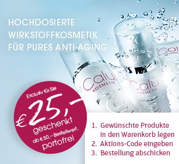 Hochdosierte Wirkstoffkosmetik