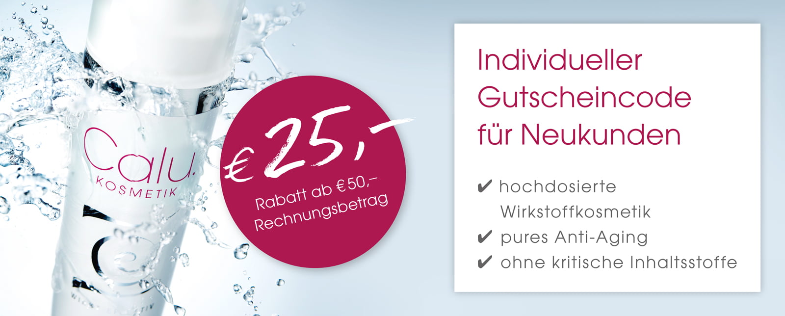 Gutscheincode für Neukunden