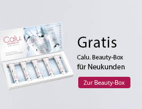 Gratis Calu Beauty -Box für Neukunden Porto geschenkt ab 30 € Bestellwert.
